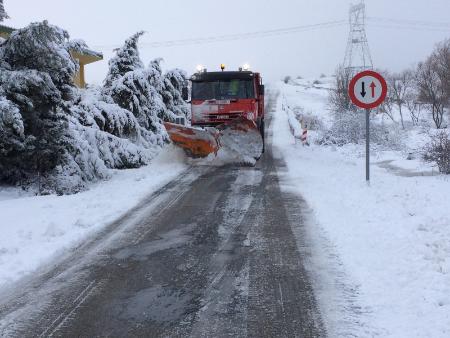 Imagen La Diputación pone en alerta su dispositivo de vialidad invernal ante la bajada de temperaturas y el aumento de las probabilidades de nieve